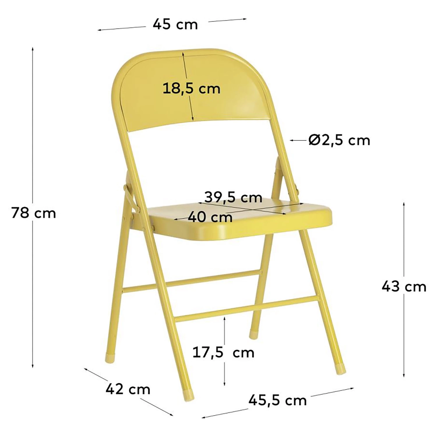 Loftscape Esszimmerstuhl Penaflor (2er-Set) - Senfgelb 9 Loftscape Esszimmerstuhl Penaflor (2er-Set) - Senfgelb – Bild 9