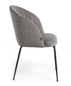 Loftscape Esszimmerstuhl Lumi III (2er-Set) - Samt / Stahl - Grau / Schwarz 9 Loftscape Esszimmerstuhl Lumi III (2er-Set) - Samt / Stahl - Grau / Schwarz -Deutschland Stühle Verkaufs-Shop 1000340198 220414 030 DETAILS P000000001000340198