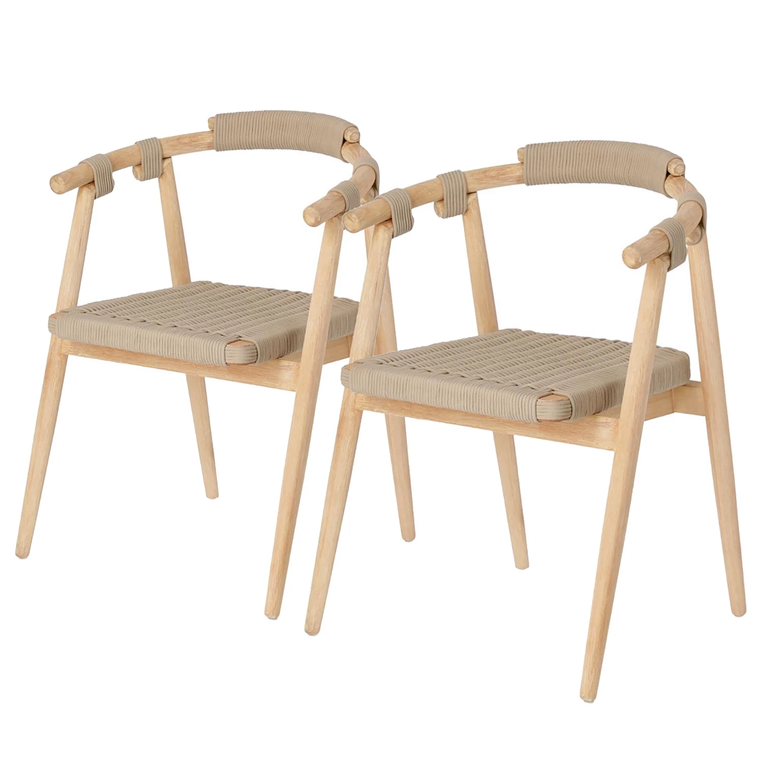 Loftscape Armlehnenstuhl Puras (2er-Set) - Sahara 1 Loftscape Armlehnenstuhl Puras (2er-Set) - Sahara