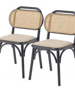 Esszimmerstuhl Porlo (2er-Set) - Ulme