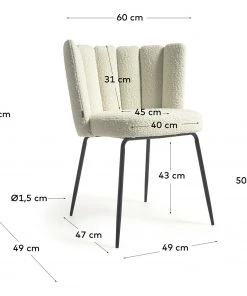 Loftscape Polsterstuhl Crombie (2er-Set) - Weiß -Deutschland Stühle Verkaufs-Shop 1000340217 220414 500 SKETCH DETAILS P000000001000340217 sketch