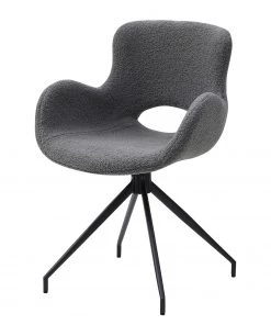 Loftscape Armlehnenstuhl Temerin - Dunkelgrau