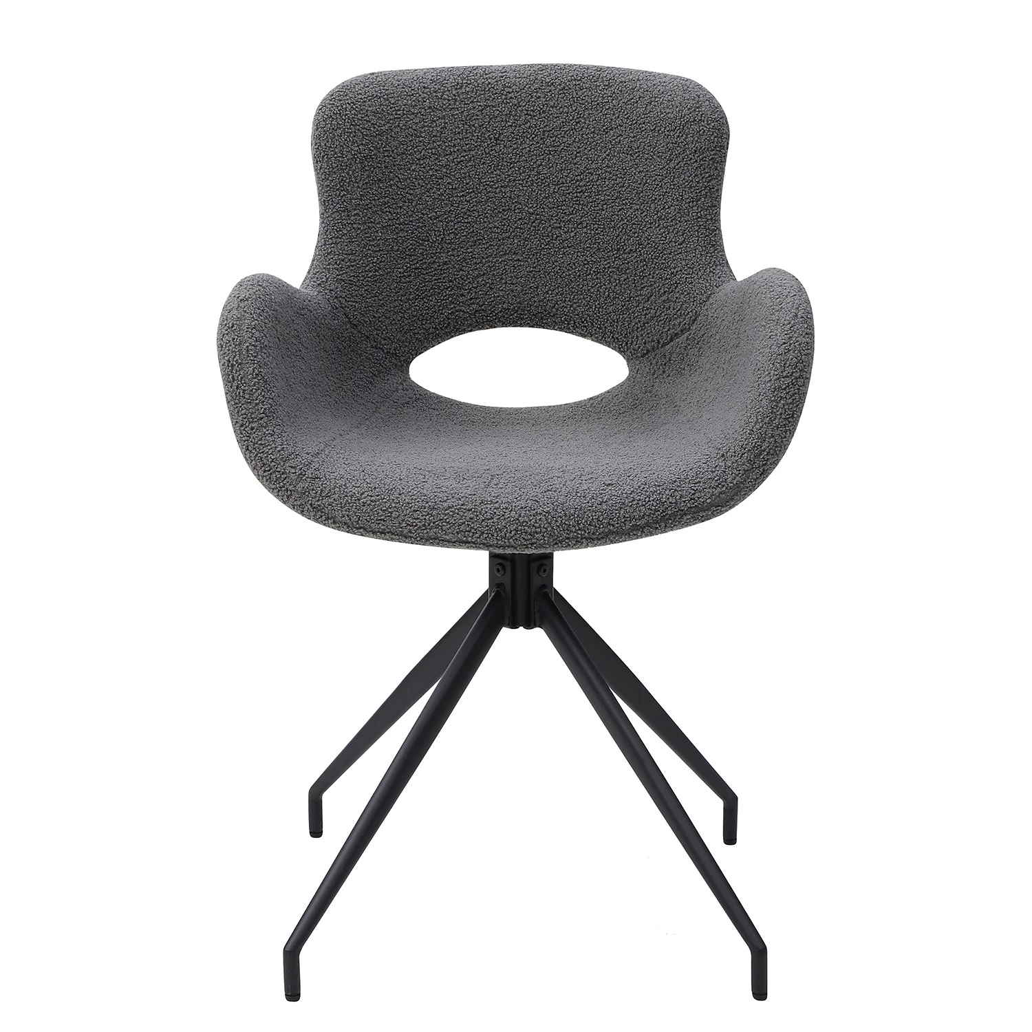 Loftscape Armlehnenstuhl Temerin - Dunkelgrau 4 Loftscape Armlehnenstuhl Temerin - Dunkelgrau – Bild 4