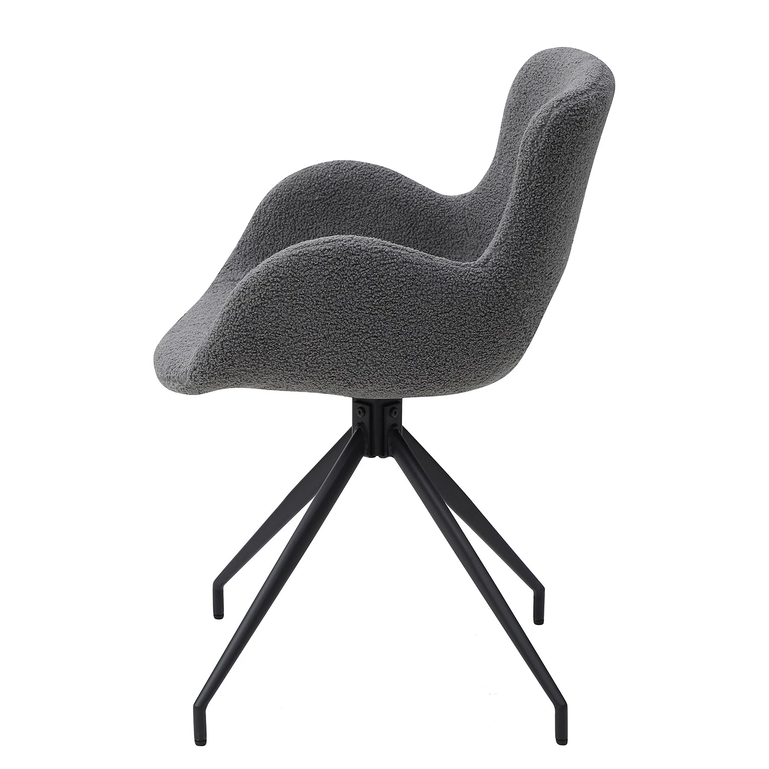 Loftscape Armlehnenstuhl Temerin - Dunkelgrau 5 Loftscape Armlehnenstuhl Temerin - Dunkelgrau – Bild 5