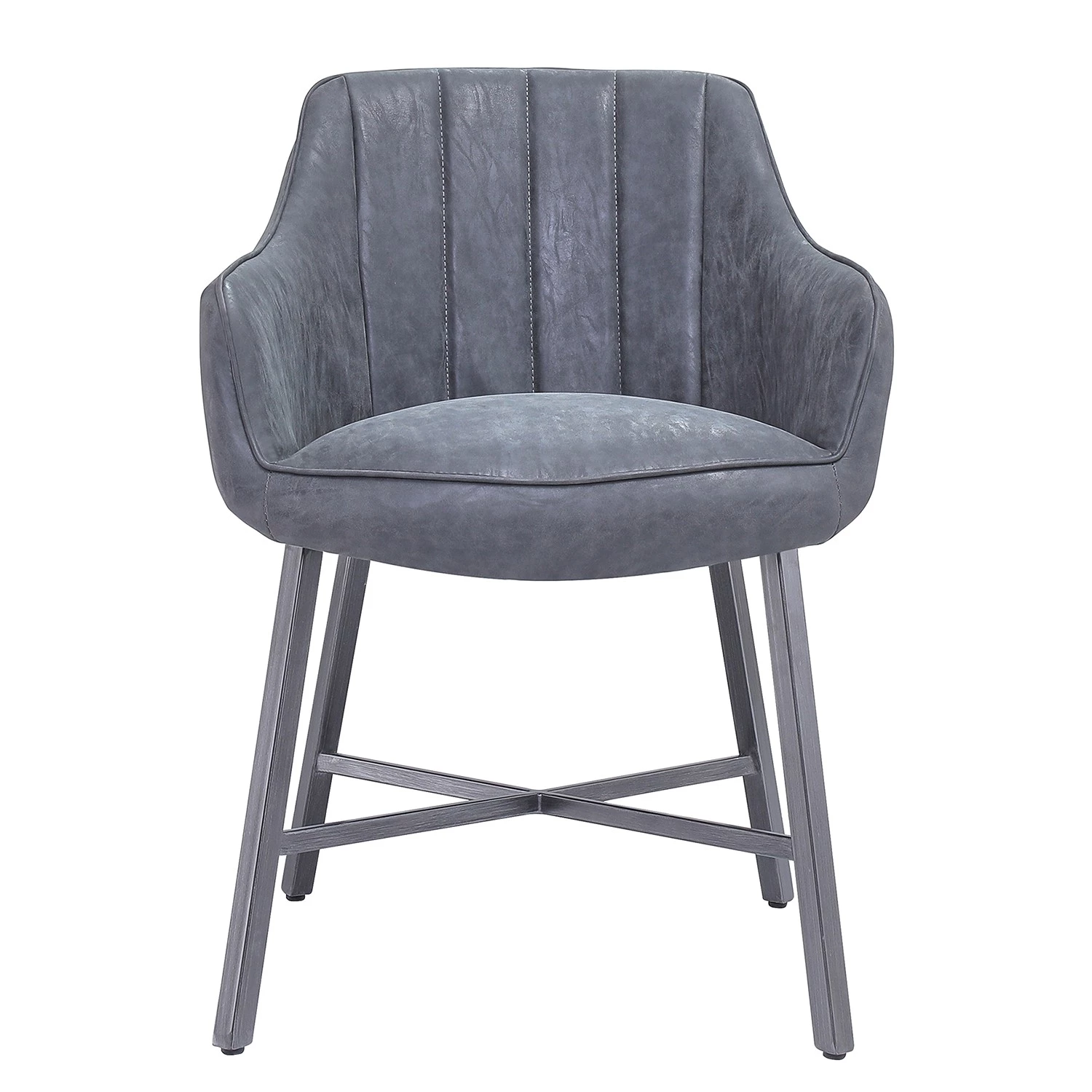 Loftscape Armlehnstuhl Septon (2er-Set) - Grau 2 Loftscape Armlehnstuhl Septon (2er-Set) - Grau – Bild 2