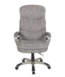 Duo Collection Chefsessel Frederik - Microfaser / Nylon - Grau / Schwarz