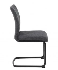 Red Living Freischwinger Playa II (2er-Set) - Webstoff / Stahl - Grau / Schwarz -Deutschland Stühle Verkaufs-Shop 1000343826 220406 035 DETAILS P000000001000343826