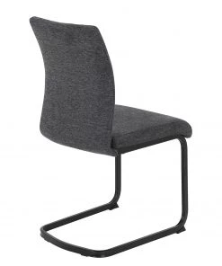 Red Living Freischwinger Playa II (2er-Set) - Webstoff / Stahl - Grau / Schwarz -Deutschland Stühle Verkaufs-Shop 1000343826 220406 040 DETAILS P000000001000343826