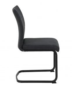 Red Living Freischwinger Playa (2er-Set) - Microfaser / Stahl - Anthrazit / Schwarz -Deutschland Stühle Verkaufs-Shop 1000343827 220406 035 DETAILS P000000001000343827