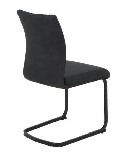 Red Living Freischwinger Playa (2er-Set) - Microfaser / Stahl - Anthrazit / Schwarz -Deutschland Stühle Verkaufs-Shop 1000343827 220406 040 DETAILS P000000001000343827