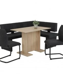 Red Living Freischwinger Playa (2er-Set) - Microfaser / Stahl - Anthrazit / Schwarz -Deutschland Stühle Verkaufs-Shop 1000343827 220406 055 DETAILS P000000001000343827