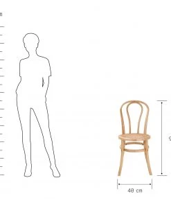 Butlers Esszimmerstuhl WIENER MELANGE (4er-Set) - Ulmenholz / Rattan - Natur -Deutschland Stühle Verkaufs-Shop 1000344072 220406 500 SKETCH DETAILS P000000001000344072 sketch