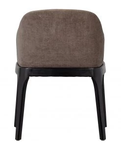 Loftscape Armlehnenstuhl Valdes - Webstoff / Gummibaum massiv - Taupe / Schwarz -Deutschland Stühle Verkaufs-Shop 1000344501 220414 032 DETAILS P000000001000344501