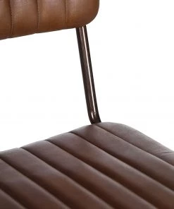 Ars manufacti Esszimmerstuhl Blasdell (2er-Set) - Echtleder / Metall - Vintage Braun / Messing Antik 9 Ars manufacti Esszimmerstuhl Blasdell (2er-Set) - Echtleder / Metall - Vintage Braun / Messing Antik -Deutschland Stühle Verkaufs-Shop 1000352078 220520 030 DETAILS P000000001000352078