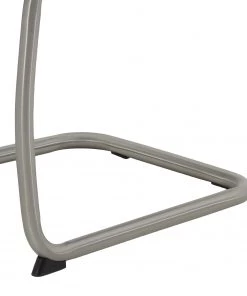 Loftscape Freischwinger Wisches - Microfaser / Edelstahl - Schlamm - 4er Set -Deutschland Stühle Verkaufs-Shop 1000352391 220610 082 DETAILS P000000001000352391