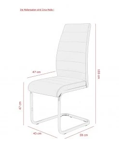 Loftscape Freischwinger Conin - 4er Set -Deutschland Stühle Verkaufs-Shop 1000352392 220610 500 SKETCH DETAILS P000000001000352392 sketch