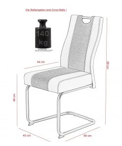 Loftscape Freischwinger Carbonia - Schwarz - 4er Set 17 Loftscape Freischwinger Carbonia - Schwarz - 4er Set -Deutschland Stühle Verkaufs-Shop 1000352415 220610 500 SKETCH DETAILS P000000001000352415 sketch