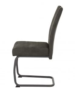 Loftscape Freischwinger Frenois - Microfaser / Stahl - Anthrazit - 4er Set -Deutschland Stühle Verkaufs-Shop 1000352416 220610 050 DETAILS P000000001000352416