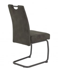 Loftscape Freischwinger Frenois - Microfaser / Stahl - Anthrazit - 4er Set -Deutschland Stühle Verkaufs-Shop 1000352416 220610 060 DETAILS P000000001000352416