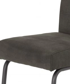 Loftscape Freischwinger Frenois - Microfaser / Stahl - Anthrazit - 4er Set -Deutschland Stühle Verkaufs-Shop 1000352416 220610 081 DETAILS P000000001000352416