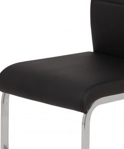 Loftscape Freischwinger Mebane - Schwarz - 4er Set -Deutschland Stühle Verkaufs-Shop 1000352425 220610 081 DETAILS P000000001000352425