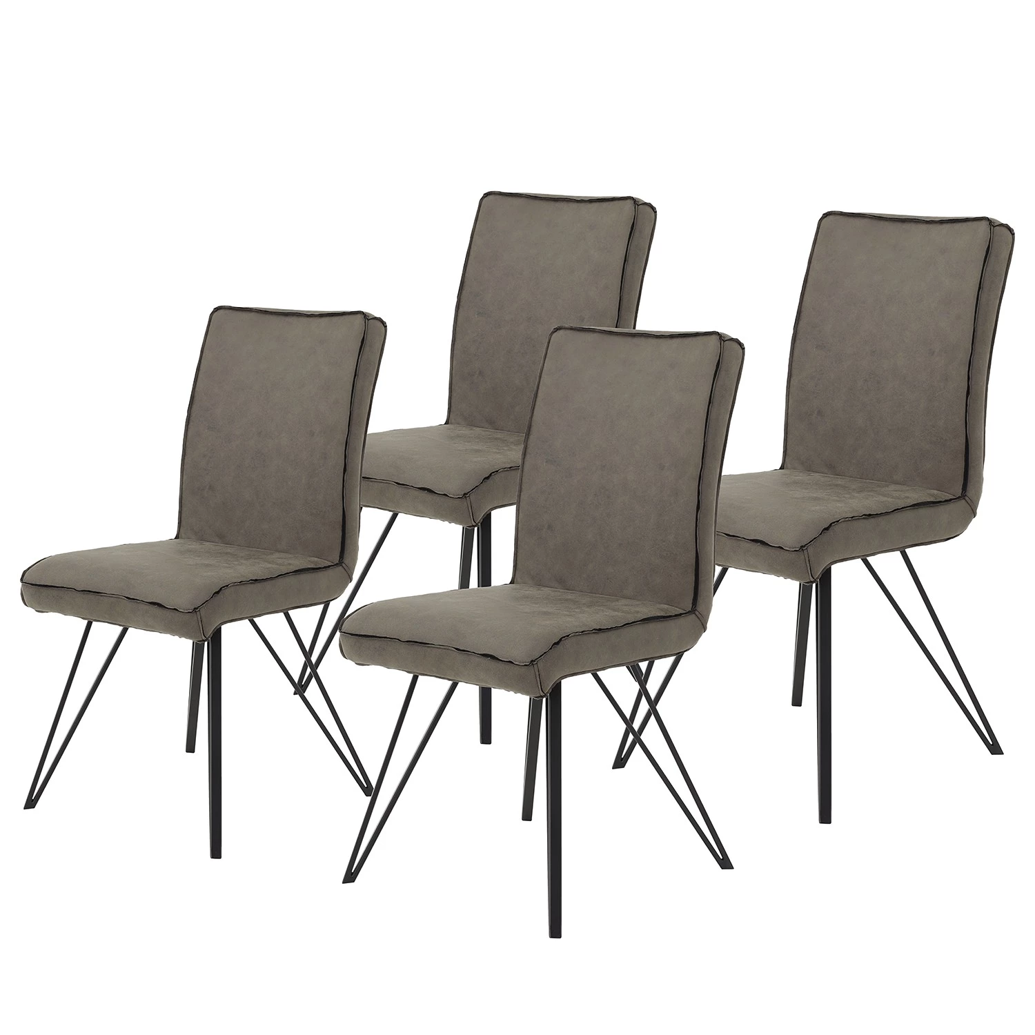 Loftscape Polsterstuhl Dampar - 4er Set 1 Loftscape Polsterstuhl Dampar - 4er Set