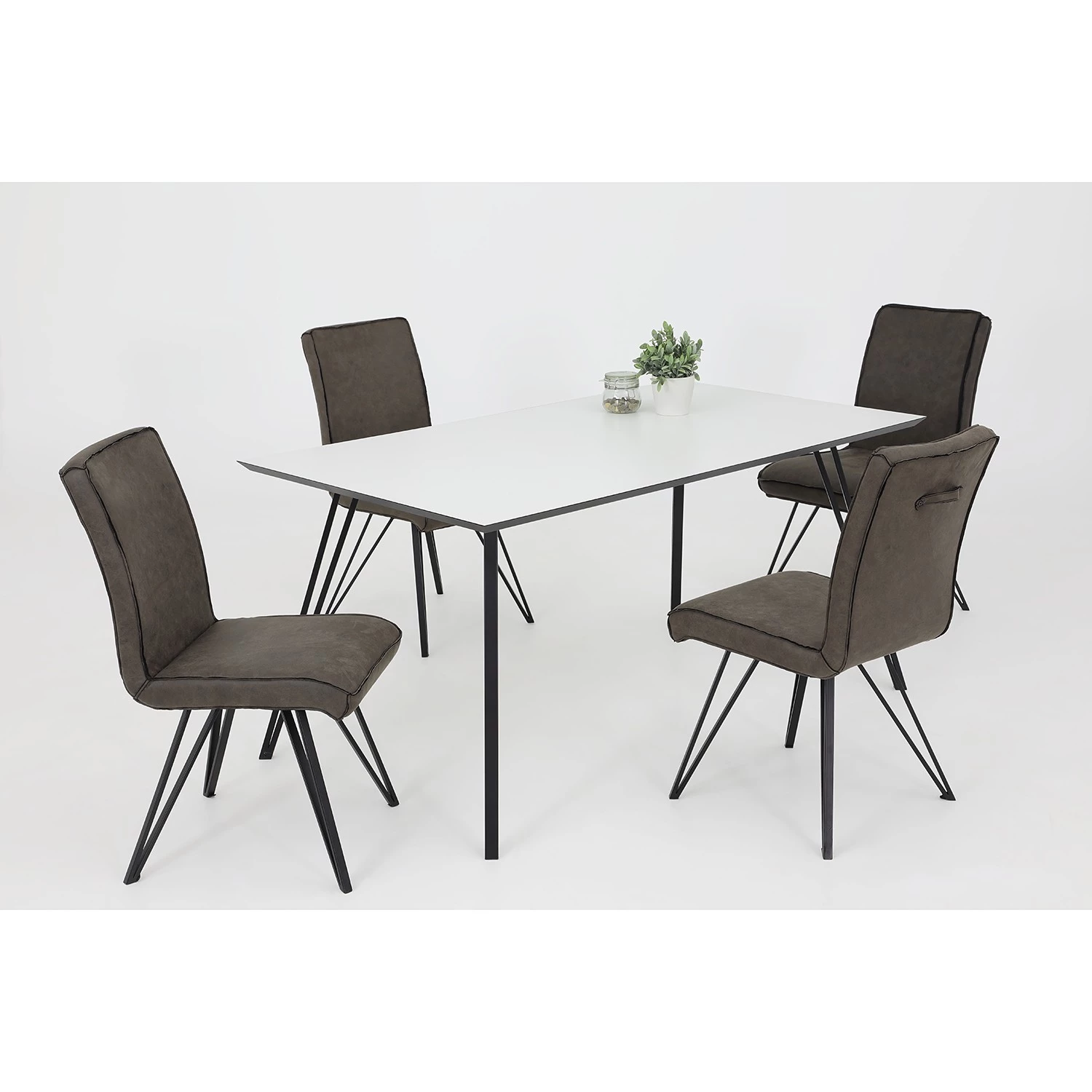 Loftscape Polsterstuhl Dampar - 4er Set 2 Loftscape Polsterstuhl Dampar - 4er Set – Bild 2