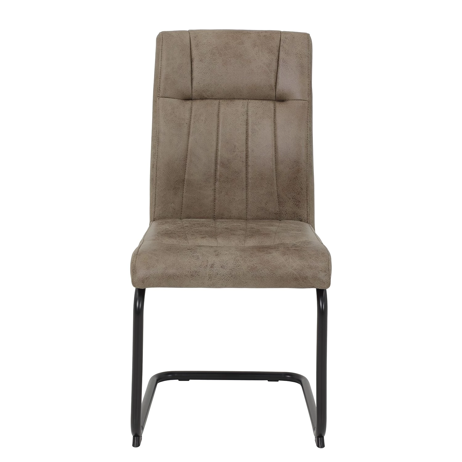 Loftscape Freischwinger Caliento - Braun - 4er Set 3 Loftscape Freischwinger Caliento - Braun - 4er Set – Bild 3