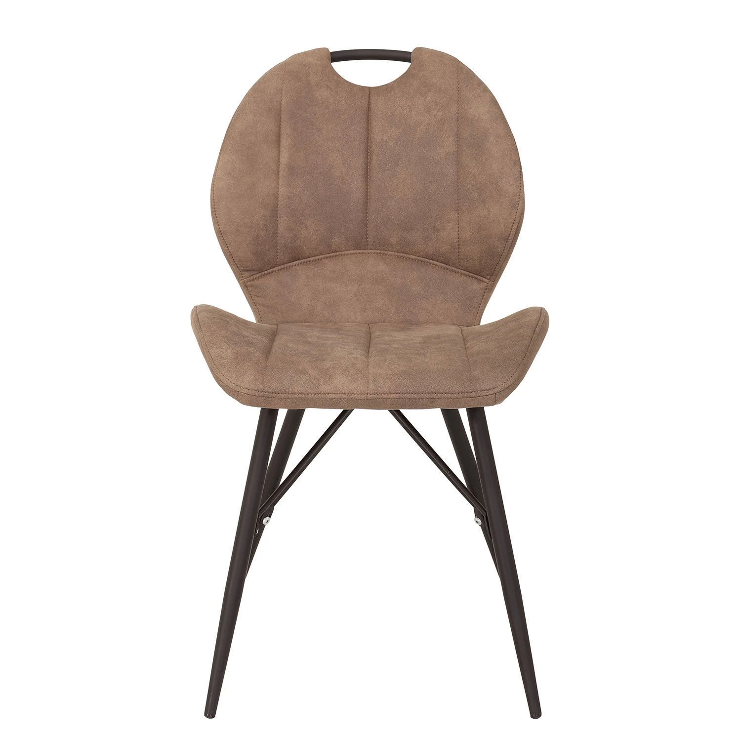 Loftscape Polsterstuhl Glin - Schlamm - 4er Set 4 Loftscape Polsterstuhl Glin - Schlamm - 4er Set – Bild 4