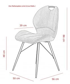 Loftscape Polsterstuhl Glin - Schlamm - 4er Set 21 Loftscape Polsterstuhl Glin - Schlamm - 4er Set -Deutschland Stühle Verkaufs-Shop 1000352447 220610 500 SKETCH DETAILS P000000001000352447 sketch