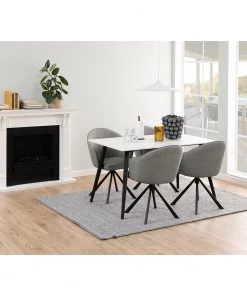 Loftscape Armlehnenstuhl Chamby II - Webstoff / Eisen - Hellgrau / Schwarz 13 Loftscape Armlehnenstuhl Chamby II - Webstoff / Eisen - Hellgrau / Schwarz -Deutschland Stühle Verkaufs-Shop 1000357415 220621 021 MOOD DETAILS P000000001000357415 mood