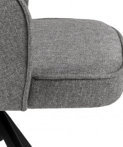 Loftscape Armlehnenstuhl Chamby II - Webstoff / Eisen - Hellgrau / Schwarz 19 Loftscape Armlehnenstuhl Chamby II - Webstoff / Eisen - Hellgrau / Schwarz -Deutschland Stühle Verkaufs-Shop 1000357415 220621 080 DETAILS P000000001000357415