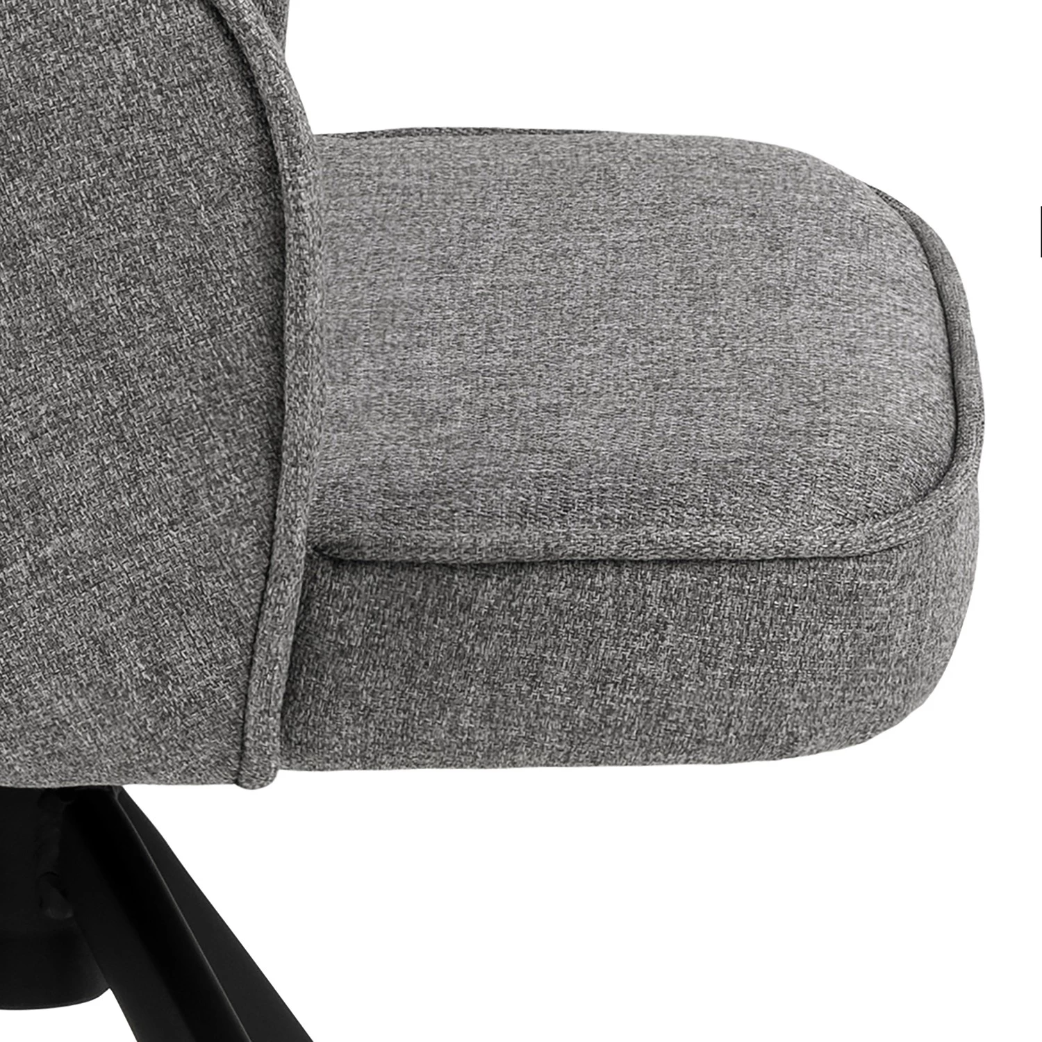 Loftscape Armlehnenstuhl Chamby II - Webstoff / Eisen - Hellgrau / Schwarz 9 Loftscape Armlehnenstuhl Chamby II - Webstoff / Eisen - Hellgrau / Schwarz – Bild 9