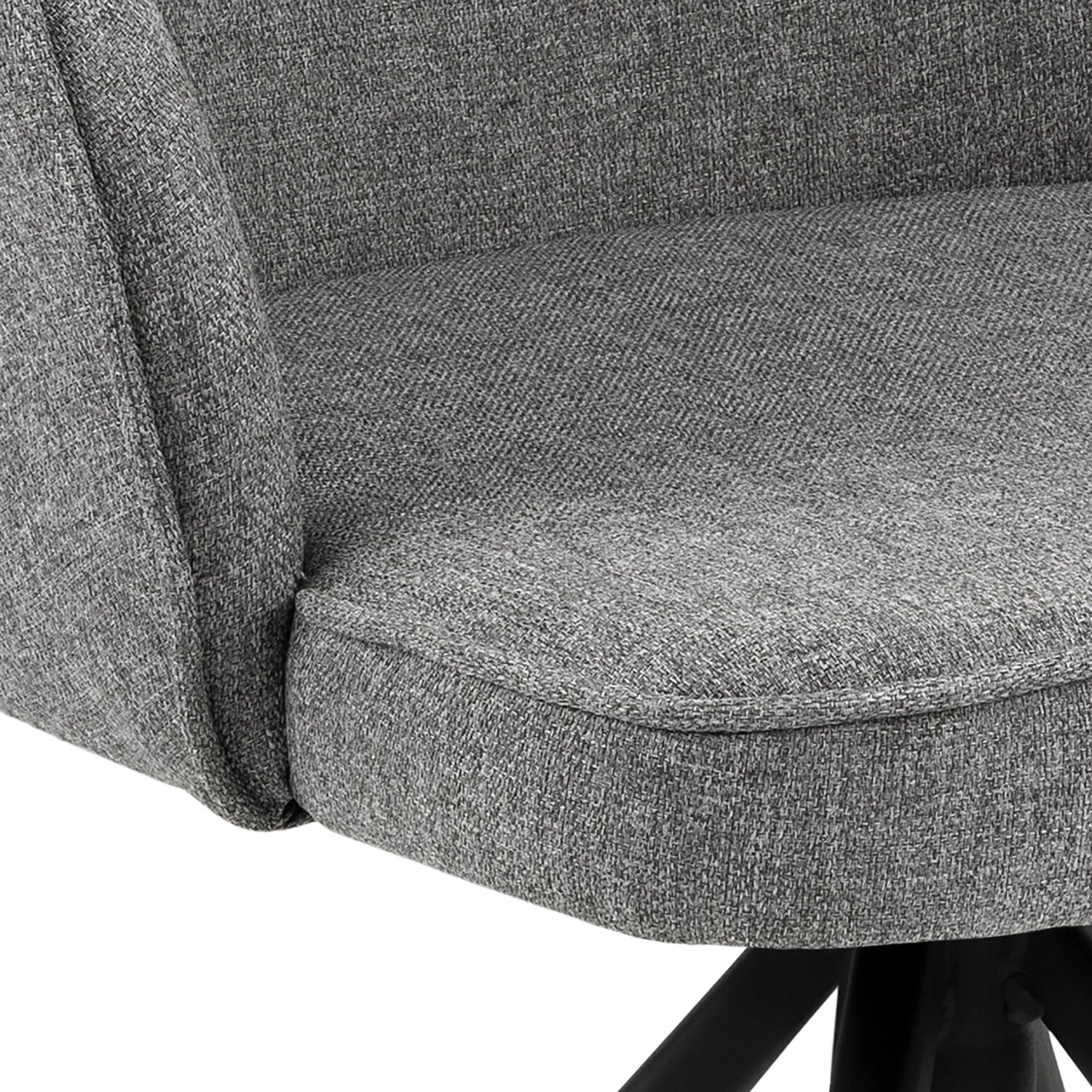 Loftscape Armlehnenstuhl Chamby II - Webstoff / Eisen - Hellgrau / Schwarz 10 Loftscape Armlehnenstuhl Chamby II - Webstoff / Eisen - Hellgrau / Schwarz – Bild 10