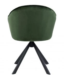 Loftscape Armlehnenstuhl Chamby I - Samt / Eisen - Dunkelgrün / Schwarz -Deutschland Stühle Verkaufs-Shop 1000357419 220621 060 DETAILS P000000001000357419