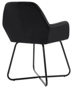 VidaXL Esszimmerstuhl - vidaXL Esszimmerstühle 4 Stk. Schwarz Samt -Deutschland Stühle Verkaufs-Shop 1242640e23ee4875ab2bef45389a190d 3