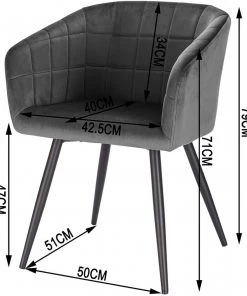 Woltu Esszimmerstuhl Annika - Dunkelgrau 15 Woltu Esszimmerstuhl Annika - Dunkelgrau -Deutschland Stühle Verkaufs-Shop 130275342f154410ae73b811c2376e1c