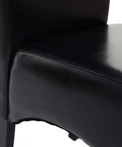 HWC Esszimmerstuhl Latina - Schwarz - Schwarz -Deutschland Stühle Verkaufs-Shop 14c92e1a11684016801c8162d1d54b15