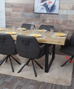 Esszimmerstuhl HWC-H71 (6er Set) drehbar - Grau 13 Esszimmerstuhl HWC-H71 (6er Set) drehbar - Grau -Deutschland Stühle Verkaufs-Shop 15a931ae403e437995810f426aa3f5f1