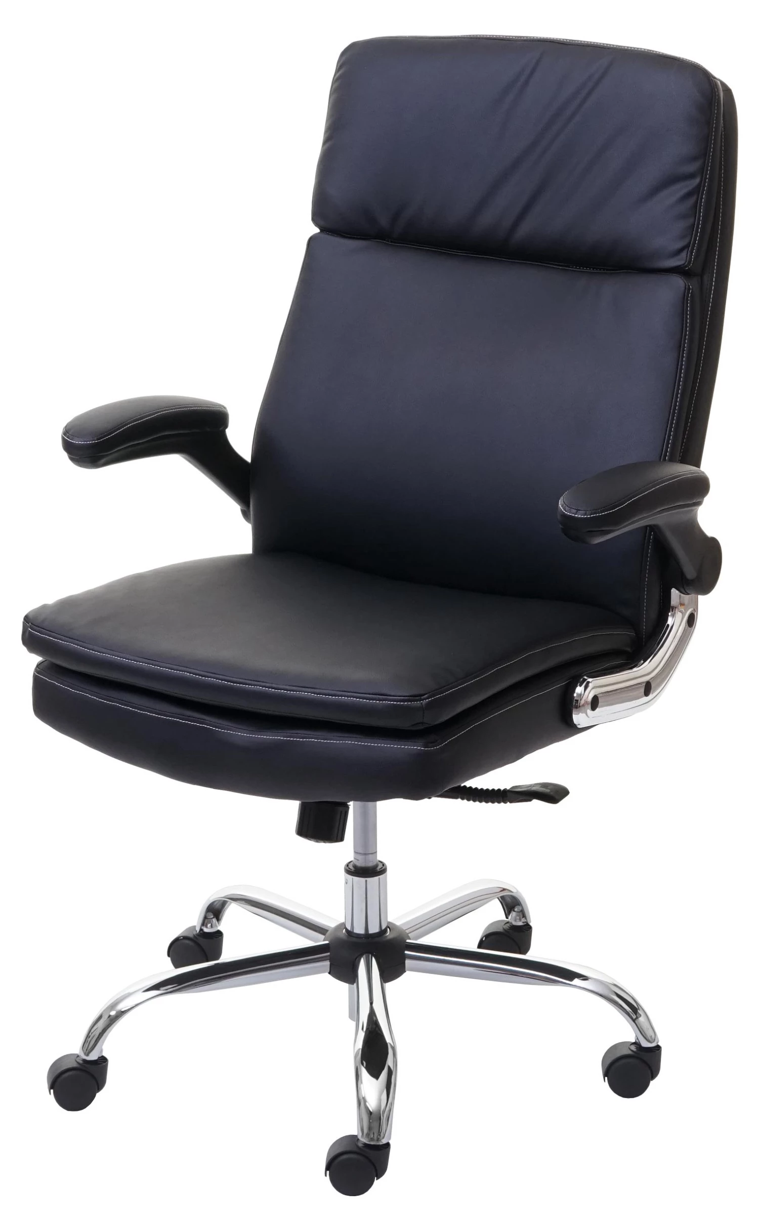 Bürostuhl HWC-F83 - Schwarz 1 Bürostuhl HWC-F83 - Schwarz