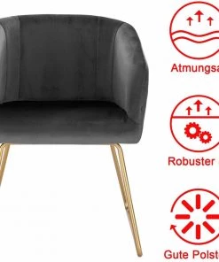 Woltu Esszimmerstuhl Areeya - Grau -Deutschland Stühle Verkaufs-Shop 1a5a19182e114c8da0896d64c2d9891d