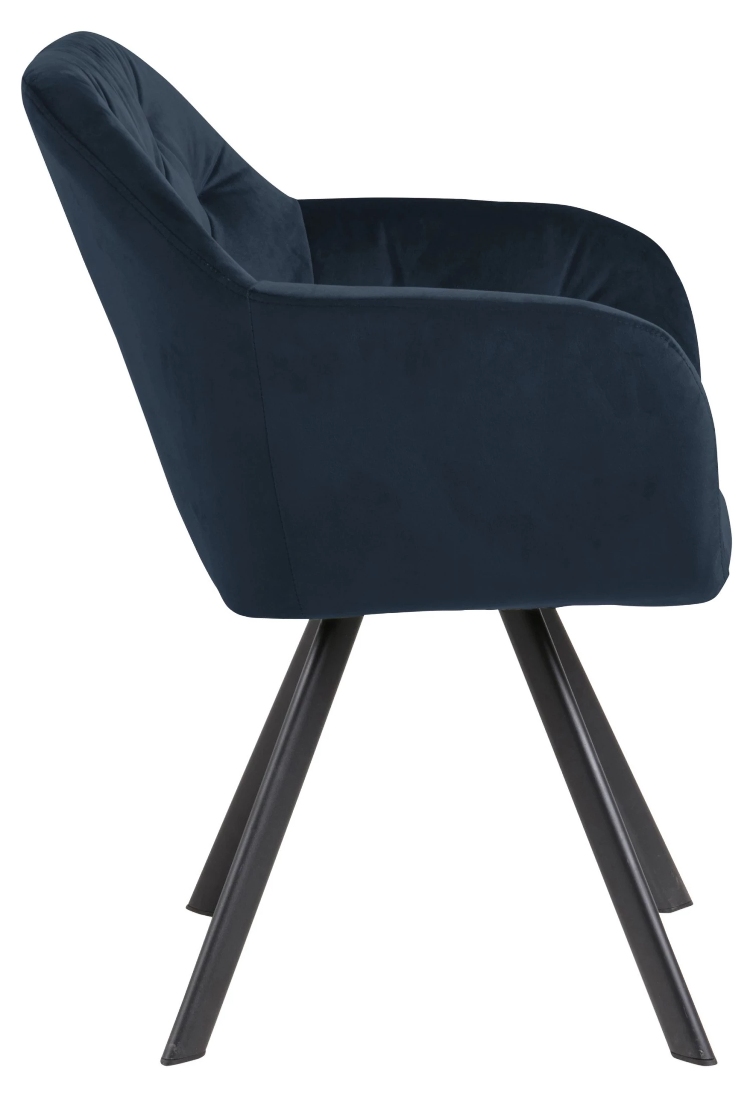 Ebuy24 Lora Esszimmerstuhl - Blau 3 Ebuy24 Lora Esszimmerstuhl - Blau – Bild 3