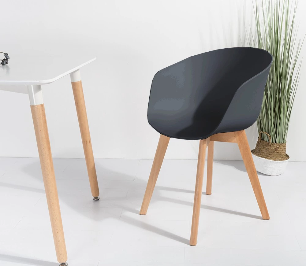 Nordlys Esszimmerstühle (4er Set) ALBORG - Schwarz 2 Nordlys Esszimmerstühle (4er Set) ALBORG - Schwarz – Bild 2