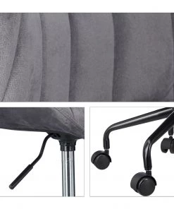 Relaxdays Bürostuhl Drehstuhl verschiedene Farben - Grau - Schwarz 12 Relaxdays Bürostuhl Drehstuhl verschiedene Farben - Grau - Schwarz -Deutschland Stühle Verkaufs-Shop 1e3417e61c5145f1ba916c2cc0499254