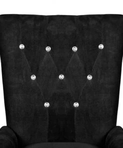 VidaXL Sessel Samt - vidaXL Sessel Schwarz Samt -Deutschland Stühle Verkaufs-Shop 1e557e9544f74eb4b7c9b26fef45e23c