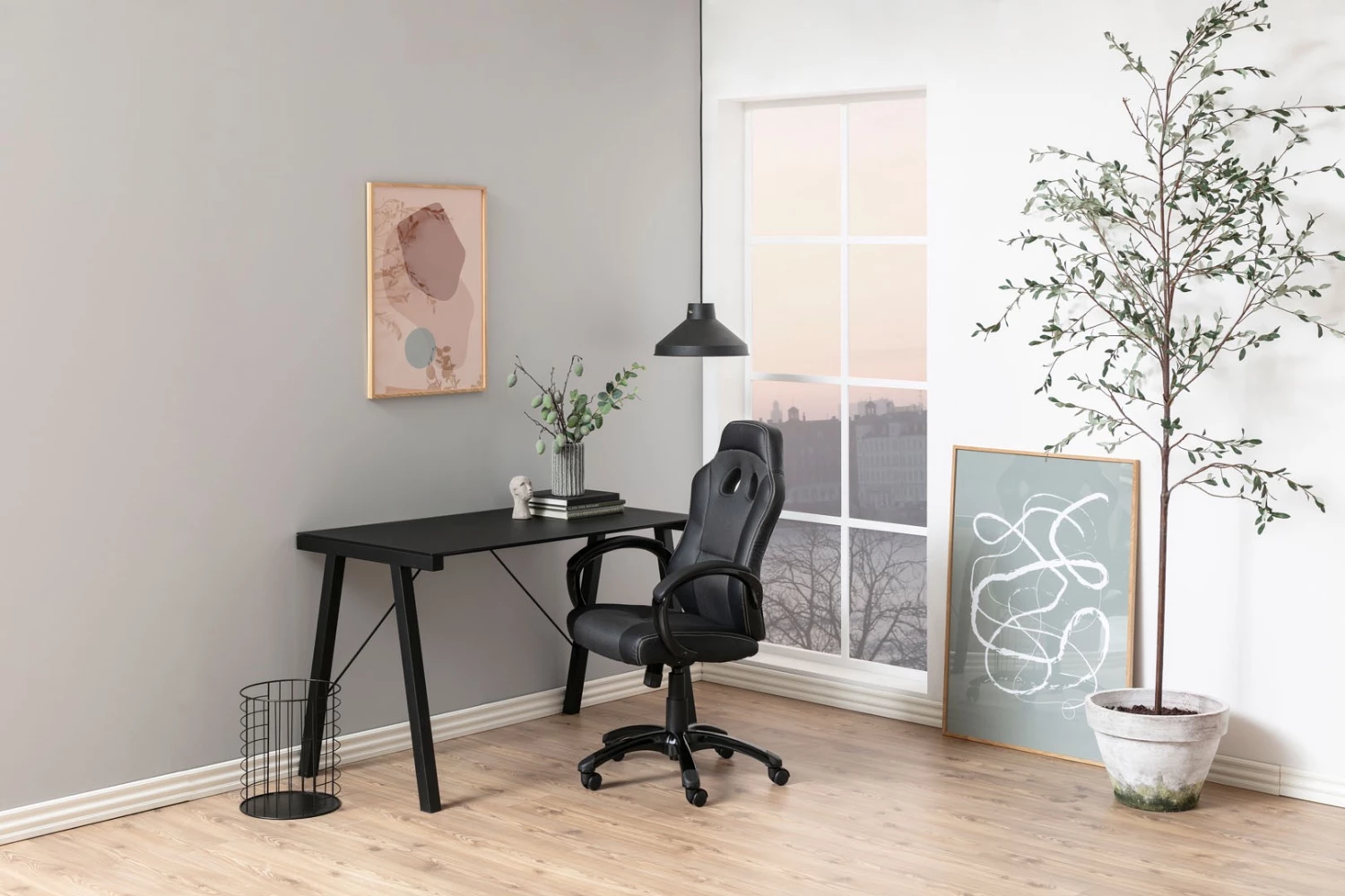 Ebuy24 Race Gamin Stuhl - Race Gamin Stuhl mit Armlehnen und Neigung grau. 2 Ebuy24 Race Gamin Stuhl - Race Gamin Stuhl mit Armlehnen und Neigung grau. – Bild 2