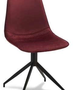 Ebuy24 Isabel Esszimmerstuhl - Bordeaux - Rot