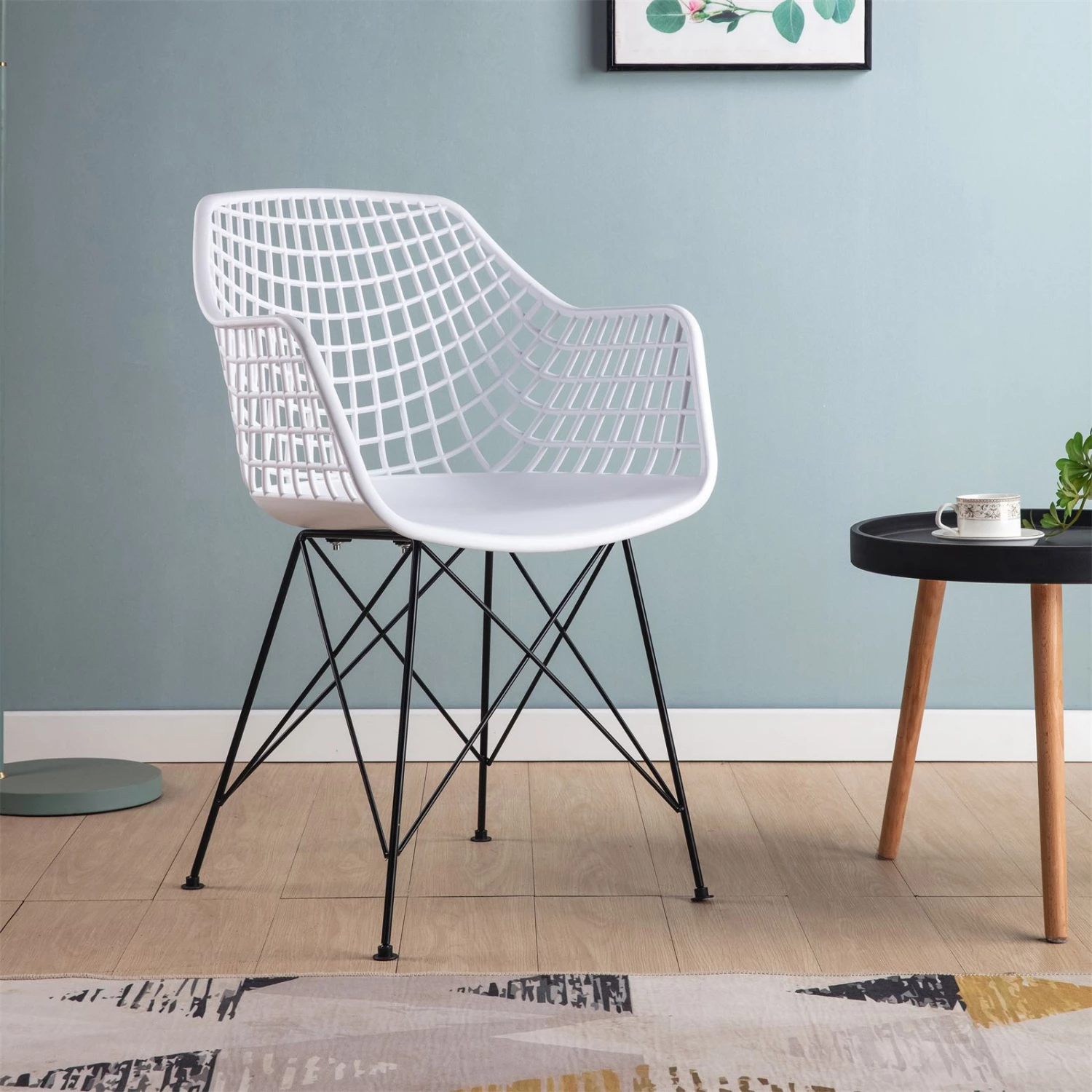 IDIMEX Esszimmerstuhl ALICANTE (4er-Set) - Weiß - 59 x 87 x 54 cm 3 IDIMEX Esszimmerstuhl ALICANTE (4er-Set) - Weiß - 59 x 87 x 54 cm – Bild 3