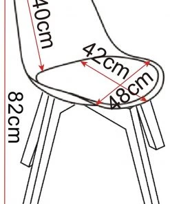 Woltu Esszimmerstuhl Florian - Weiß - Kunststoff - Massivholz -Deutschland Stühle Verkaufs-Shop 276448327e3c45ff92796b921657cfd3 1