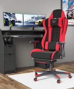 Vicco Gamingstuhl „Alpha“ Schwarz/Rot -Deutschland Stühle Verkaufs-Shop 2a3ed0d1fb154e5c90beee91ea58e965